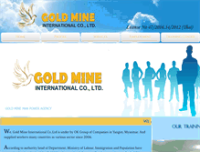 Tablet Screenshot of goldminemanpoweragency.com